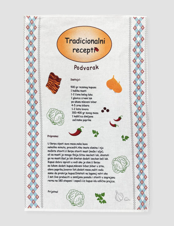 Kuhinjske krpe – RECEPTI – Podvarak