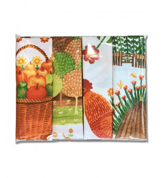 KUHINJSKE KRPE NAIVA ART – set 4/1