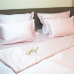 Posteljina SATEN Svetlo Roze
